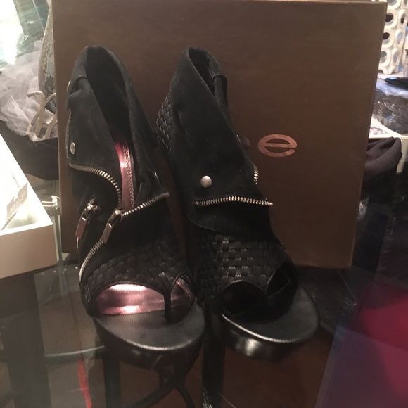 Bebe Laurie Suede/Leather Bootie (Size 10) - Picture 2 of 4